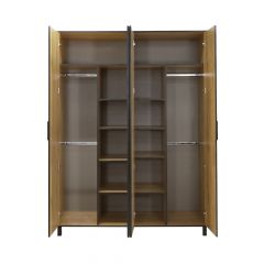 Шкаф 4-х створчатый "Лофт 4" в Карталах - kartaly.mebel24.online | фото 2