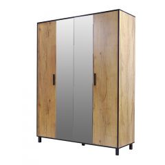 Шкаф 4-х створчатый "Лофт 4" в Карталах - kartaly.mebel24.online | фото