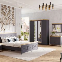 Шкаф 4х ств НКМ Лиана-1 в Карталах - kartaly.mebel24.online | фото 3