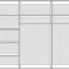 Шкаф 6-ти дверный с зеркалами (08.246) Ирина (беж) в Карталах - kartaly.mebel24.online | фото 2