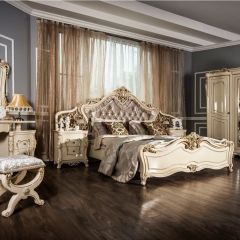 Шкаф 6-ти створчатый Джоконда (крем) в Карталах - kartaly.mebel24.online | фото 3