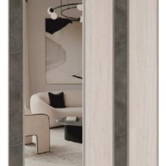 Шкаф-купе 1300 серии SILVER S3+S4+B2+PL4 (2 ящика+F обр.штанга) профиль «Серебро» в Карталах - kartaly.mebel24.online | фото 8