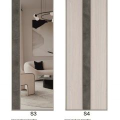 Шкаф-купе 1300 серии SILVER S3+S4+B2+PL4 (2 ящика+F обр.штанга) профиль «Серебро» в Карталах - kartaly.mebel24.online | фото 9