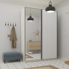 Шкаф-купе 1800 серии SOFT D1+D3+B2+PL1 (2 ящика+1штанга) профиль «Графит» в Карталах - kartaly.mebel24.online | фото