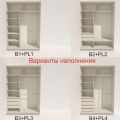 Шкаф-купе 1800 серии SOFT D6+D4+B2+PL2 (2 ящика+1штанга+1 полка) профиль «Капучино» в Карталах - kartaly.mebel24.online | фото 7