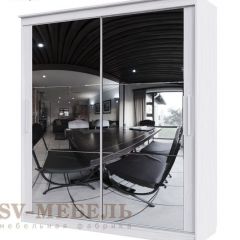Шкаф-купе №19 Серия 3 Квадро (1500) Ясень Анкор светлый в Карталах - kartaly.mebel24.online | фото