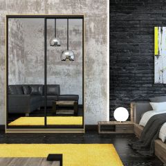 Шкаф-купе Лофт 1600 Шк16-60 (Дуб Сонома) в Карталах - kartaly.mebel24.online | фото 10