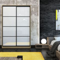 Шкаф-купе Лофт 1600 Шк16-60 (Дуб Сонома) в Карталах - kartaly.mebel24.online | фото 12