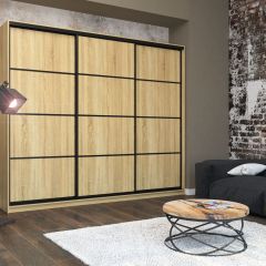 Шкаф-купе Лофт 3000 Шк30-60 (Дуб Сонома) в Карталах - kartaly.mebel24.online | фото 7