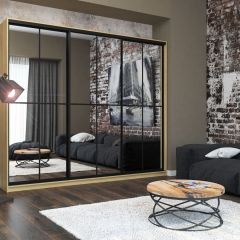 Шкаф-купе Лофт 3000 Шк30-60 (Дуб Сонома) в Карталах - kartaly.mebel24.online | фото 9