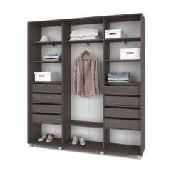 МАРТИН Шкаф-купе Анкор темный (2200*450) М421 в Карталах - kartaly.mebel24.online | фото 4