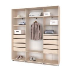 МАРТИН Шкаф-купе Млечный дуб (2200*450) М421 в Карталах - kartaly.mebel24.online | фото 4