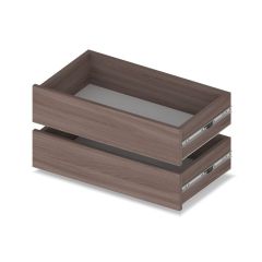 МАРТИН Шкаф-купе с зеркалом Шимо темный (2200*450) М422 в Карталах - kartaly.mebel24.online | фото 3