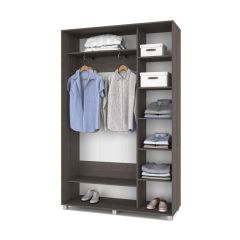 РОЛАНД Шкаф-купе Анкор темный (450*1400) Р441 в Карталах - kartaly.mebel24.online | фото 3