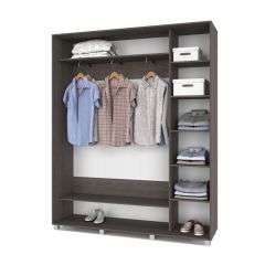 РОЛАНД Шкаф-купе Анкор темный (450*1800) Р481 в Карталах - kartaly.mebel24.online | фото 2