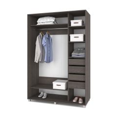 РОЛАНД Шкаф-купе Анкор темный (600*1500) Р651 в Карталах - kartaly.mebel24.online | фото 4