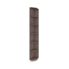 РОЛАНД Шкаф-купе с зеркалом Шимо темный (450*1600) Р462 в Карталах - kartaly.mebel24.online | фото