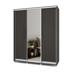РОЛАНД Шкаф-купе с зеркалом Венге (450*1800) Р482 в Карталах - kartaly.mebel24.online | фото 4