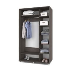 РОЛАНД Шкаф-купе зеркалом Анкор темный (600*1500) Р652 в Карталах - kartaly.mebel24.online | фото 2