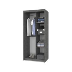 ТОМАС Шкаф-купе Камень темный - Ирландский дуб Т21 в Карталах - kartaly.mebel24.online | фото 2