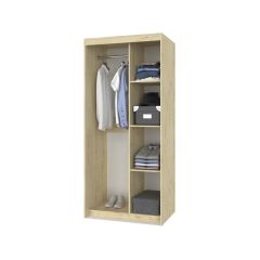 ТОМАС Шкаф-купе с зеркалом Ирландский дуб Т22 в Карталах - kartaly.mebel24.online | фото 2