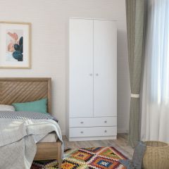 Шкаф Нина (М6) Белый в Карталах - kartaly.mebel24.online | фото