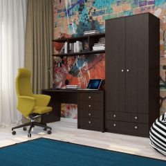 Шкаф Нина (М6) Венге в Карталах - kartaly.mebel24.online | фото