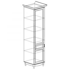 Шкаф-пенал №406 Прованс в Карталах - kartaly.mebel24.online | фото 2