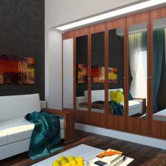 Шкаф распашкой Оксана 1200 (ЛДСП 1 кат.) в Карталах - kartaly.mebel24.online | фото 10