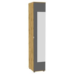 Шкаф с зеркалом "Алиса (H2_M)" с торцевой ручкой в Карталах - kartaly.mebel24.online | фото 18