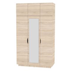 Шкаф с зеркалом "Аврора (H21_M)" в Карталах - kartaly.mebel24.online | фото 5