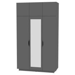 Шкаф с зеркалом "Аврора (H21_M)" в Карталах - kartaly.mebel24.online | фото 20