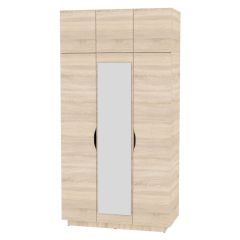 Шкаф с зеркалом "Аврора (H23_M)" в Карталах - kartaly.mebel24.online | фото 5