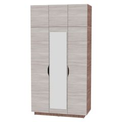 Шкаф с зеркалом "Аврора (H23_M)" в Карталах - kartaly.mebel24.online | фото 11