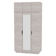 Шкаф с зеркалом "Аврора (H23_M)" в Карталах - kartaly.mebel24.online | фото 12