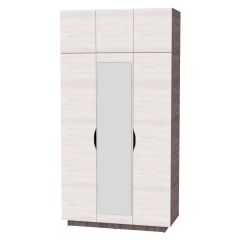 Шкаф с зеркалом "Аврора (H23_M)" в Карталах - kartaly.mebel24.online | фото 14