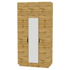 Шкаф с зеркалом "Аврора (H23_M)" в Карталах - kartaly.mebel24.online | фото 18