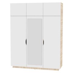 Шкаф с зеркалом "Аврора (H29_M)" в Карталах - kartaly.mebel24.online | фото 3