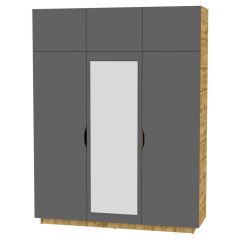 Шкаф с зеркалом "Аврора (H29_M)" в Карталах - kartaly.mebel24.online | фото 19