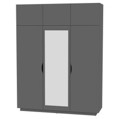 Шкаф с зеркалом "Аврора (H29_M)" в Карталах - kartaly.mebel24.online | фото 20