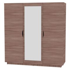 Шкаф с зеркалом "Аврора (H30_M)" в Карталах - kartaly.mebel24.online | фото 10