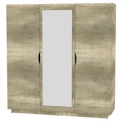 Шкаф с зеркалом "Аврора (H30_M)" в Карталах - kartaly.mebel24.online | фото 17