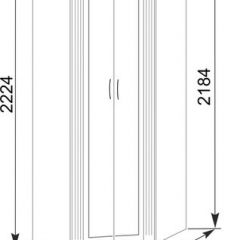 Шкаф угловой Виктория 26 в Карталах - kartaly.mebel24.online | фото 6