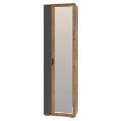 Шкаф ун-й с зеркалом НКМ Бостон Секция 5 в Карталах - kartaly.mebel24.online | фото