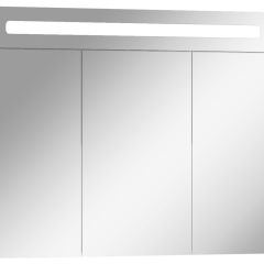 Шкаф-зеркало Аврора 85 с подсветкой LED Домино (DV8010HZ) в Карталах - kartaly.mebel24.online | фото