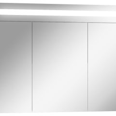 Шкаф-зеркало Аврора 90 с подсветкой LED Домино (DV8011HZ) в Карталах - kartaly.mebel24.online | фото