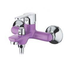 Смеситель для ванны Accoona A6367S фиолетовый в Карталах - kartaly.mebel24.online | фото