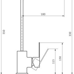 Смеситель MS-012 в Карталах - kartaly.mebel24.online | фото 2