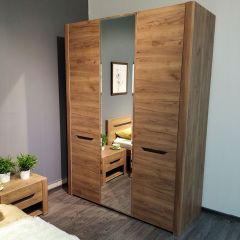 АФИНА Спальный гарнитур Дуб Крафт (модульная) в Карталах - kartaly.mebel24.online | фото 8
