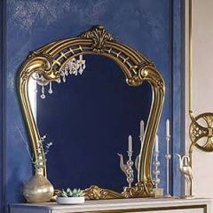 Спальня Ольга (комплект 6 дв.) беж/золото матовый в Карталах - kartaly.mebel24.online | фото 6